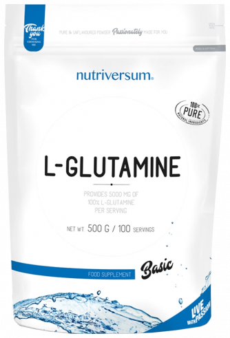 Nutriversum Pro Glutamine, Про Глутамин, 500 грамм