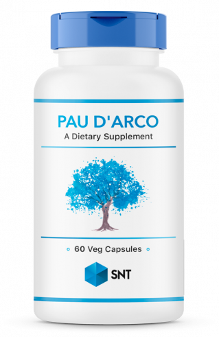 SNT Pau D'Arco, По Де' Арко, 60 капсул