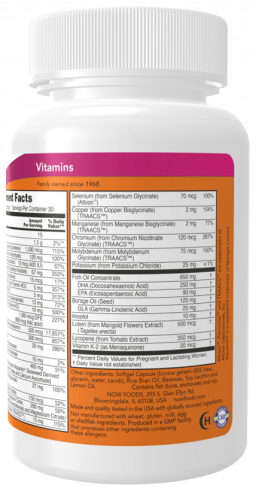 NOW Prenatal Gels + DHA, Прентал + ДГК, 180 капсул