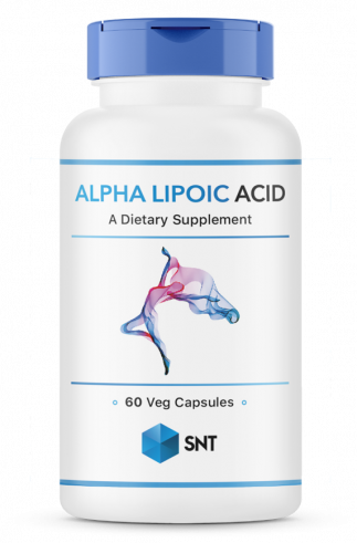 SNT Alpha lipoic acid, Альфа липоевая кислота, 60 капсул