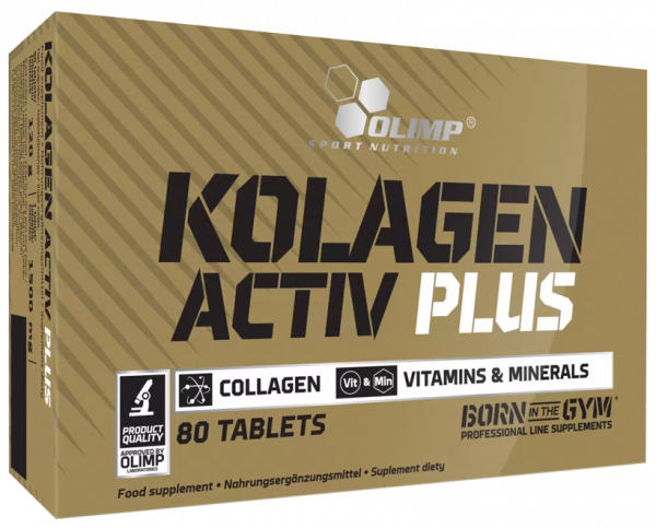 Olimp Sport Nutrition Kolagen Activ Plus, Коллаген Актив Плюс, 80 таблеток