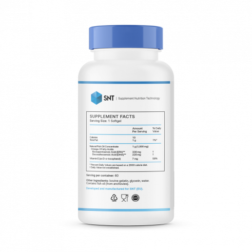 SNT Омега-3 Мега, 60 капсул