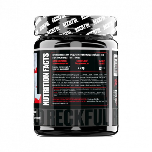 Reckful Creatine Monohydrate, Креатина Моногидрат, 300 грамм