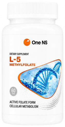 One NS L-5-Methylfolate, 60 таблеток
