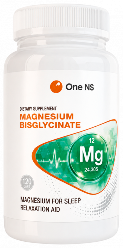 One NS Magnesium bisglycinate, 120 капсул