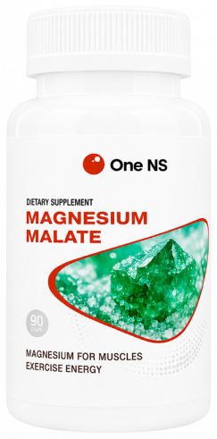 One NS Magnesium malatе, 90 капсул