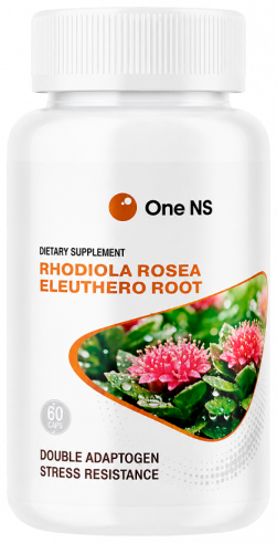 One NS Rhodiola rosea+Eleuthero root, 60 капсул