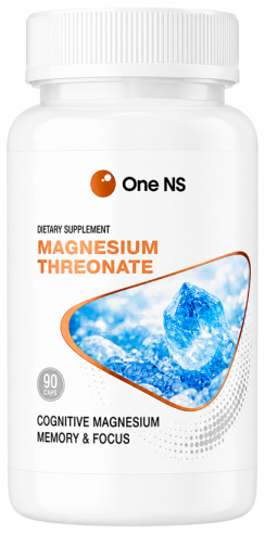 One NS Magnesium threonate, 90 капсул
