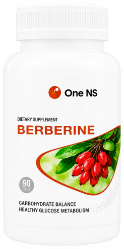 One NS Berberine, 90 капсул