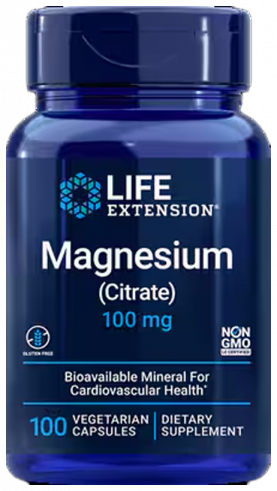 Life Extension Magnesium Citrate 100 mg, 100 капсул