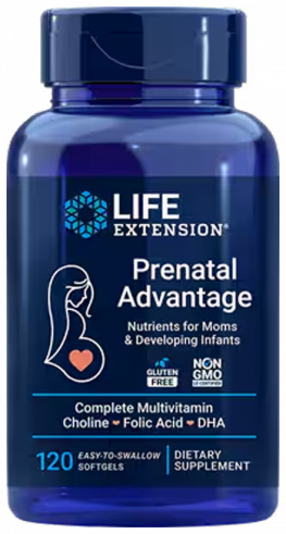 Life Extension Prenatal Advantage, 120 капсул