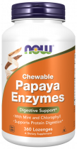 NOW Papaya Enzyme, 360 таблеток