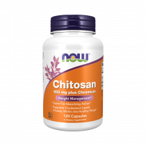 NOW Chitosan, Хитозан, 120 капсул