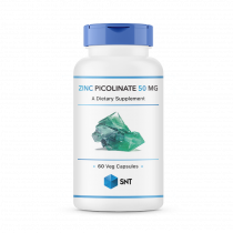SNT Zinc Picolinate 50 мг, Пиколинат цинка 50 мг, 60 капсул