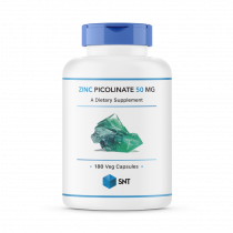 SNT Zinc Picolinate 50 мг, Пиколинат цинка 50 мг, 180 капсул