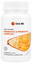 One NS Complex probiotic &amp; prebiotic, 90 капсул