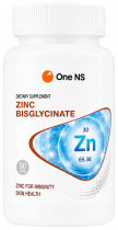One NS Zinc bisglycinate, 90 капсул