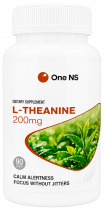 One NS L-theanine 200 mg, 90 капсул