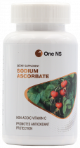 One NS Sodium ascorbate, Аскорбат натрия 900 мг, 60 капсул